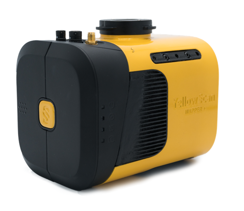 YellowScan Mapper+ 機載激光雷達系統 ——高性能、一體化激光雷達解決方案